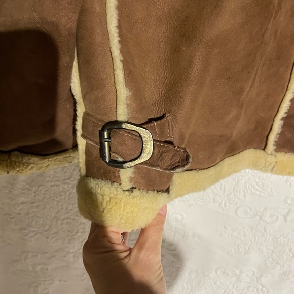 Hastings Shearling Coat Size 40 - Picture 14 of 16